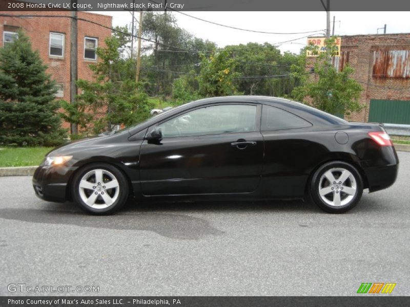  2008 Civic LX Coupe Nighthawk Black Pearl