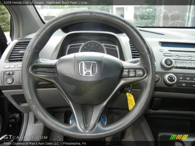  2008 Civic LX Coupe Steering Wheel