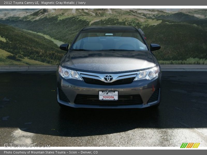 Magnetic Gray Metallic / Ivory 2012 Toyota Camry LE