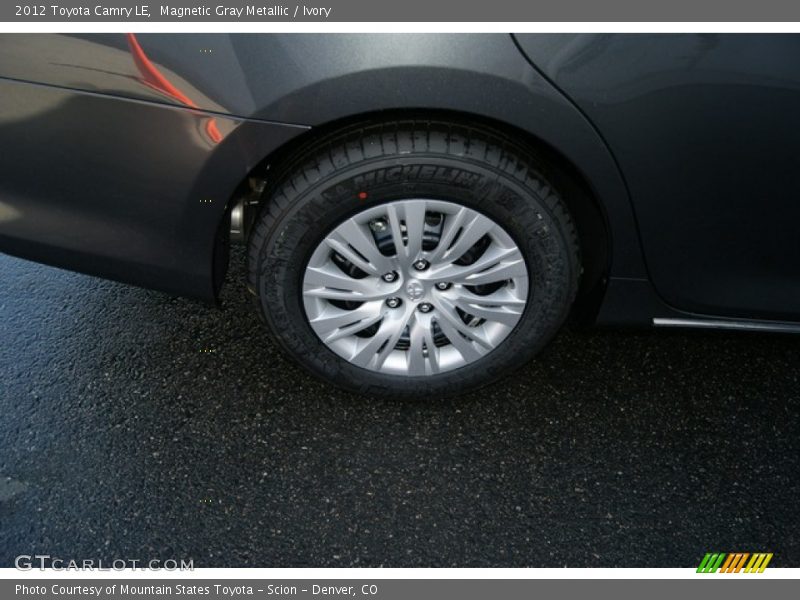 Magnetic Gray Metallic / Ivory 2012 Toyota Camry LE