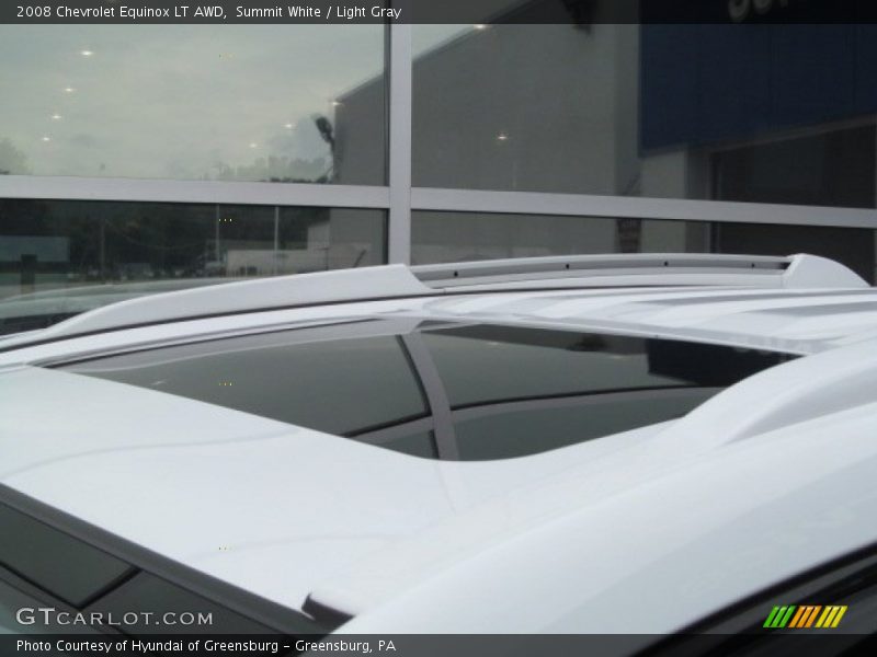 Summit White / Light Gray 2008 Chevrolet Equinox LT AWD