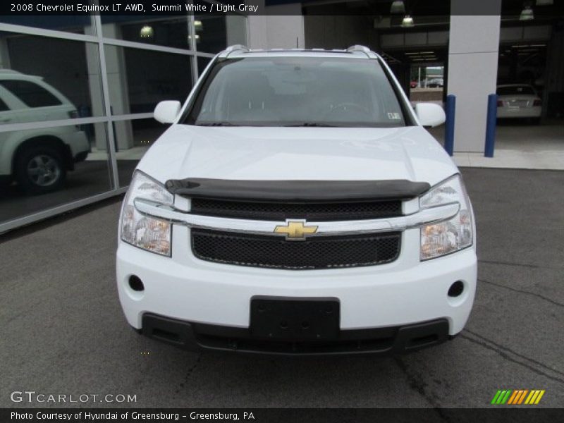 Summit White / Light Gray 2008 Chevrolet Equinox LT AWD