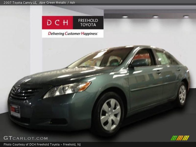 Aloe Green Metallic / Ash 2007 Toyota Camry LE