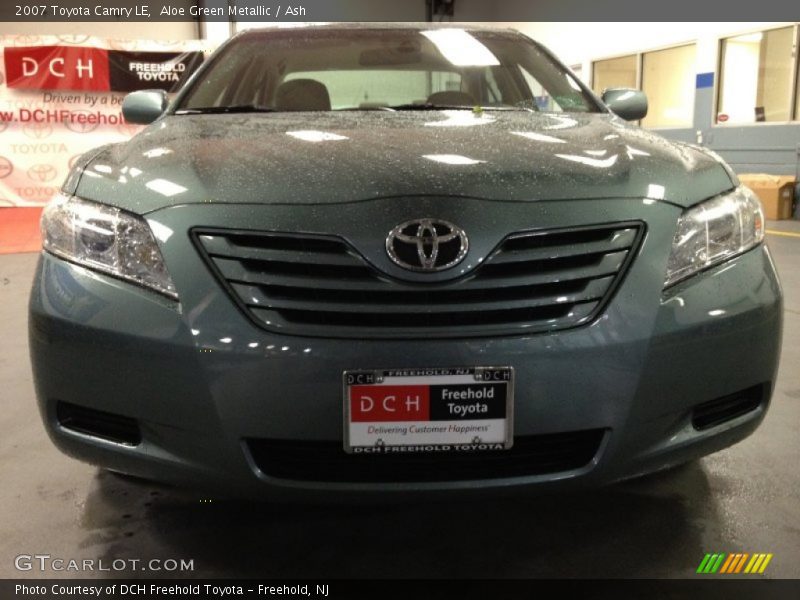 Aloe Green Metallic / Ash 2007 Toyota Camry LE