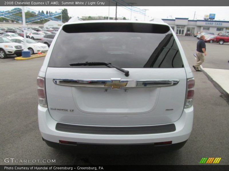 Summit White / Light Gray 2008 Chevrolet Equinox LT AWD