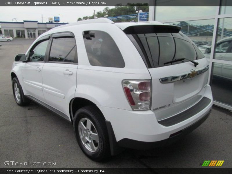 Summit White / Light Gray 2008 Chevrolet Equinox LT AWD