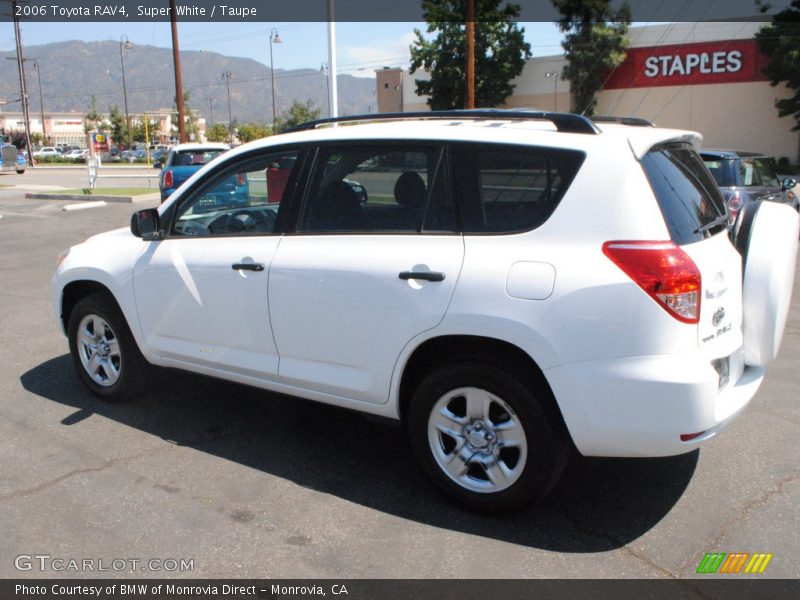 Super White / Taupe 2006 Toyota RAV4