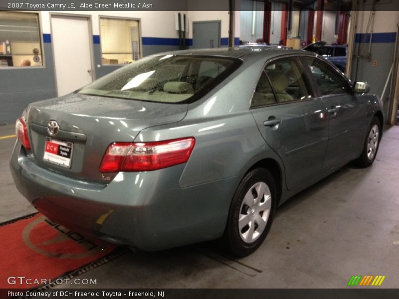 Aloe Green Metallic / Ash 2007 Toyota Camry LE