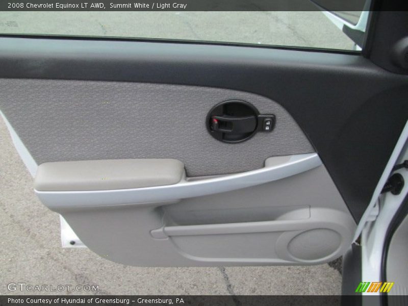 Summit White / Light Gray 2008 Chevrolet Equinox LT AWD