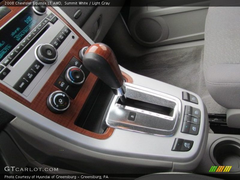 Summit White / Light Gray 2008 Chevrolet Equinox LT AWD