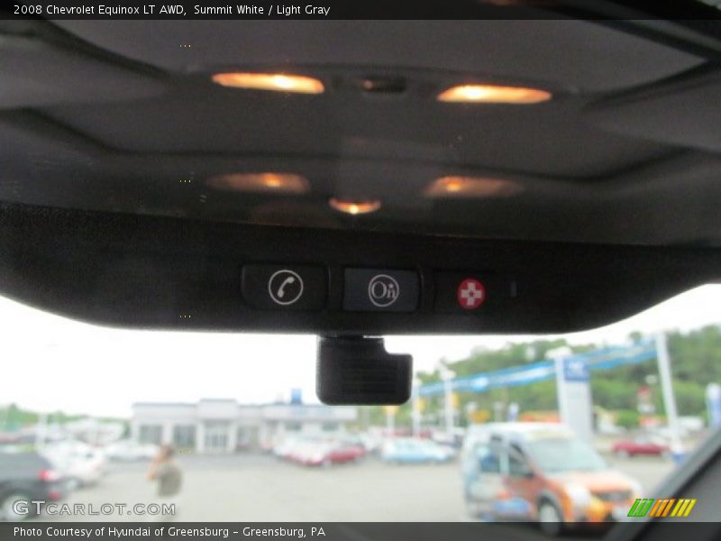Summit White / Light Gray 2008 Chevrolet Equinox LT AWD