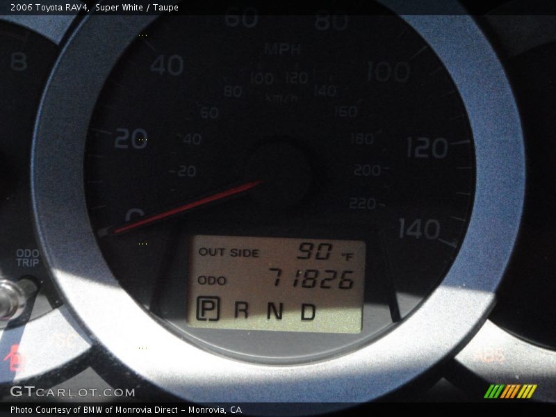 Super White / Taupe 2006 Toyota RAV4