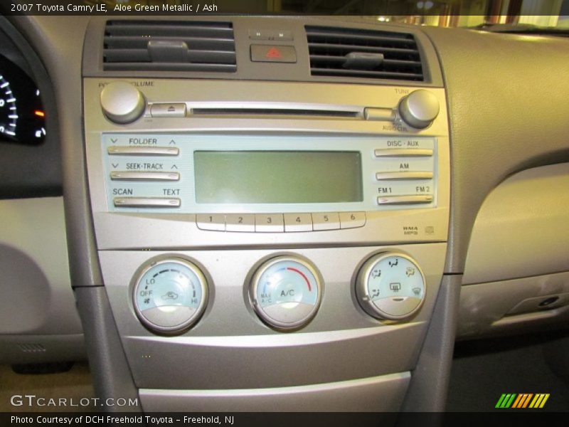 Aloe Green Metallic / Ash 2007 Toyota Camry LE