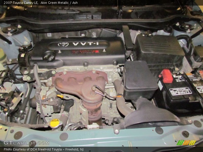 Aloe Green Metallic / Ash 2007 Toyota Camry LE