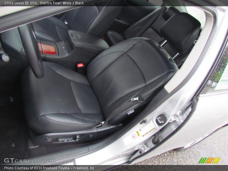 Starfire Pearl White / Black 2009 Lexus ES 350