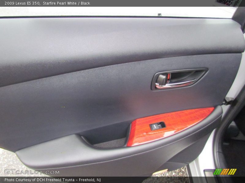 Starfire Pearl White / Black 2009 Lexus ES 350