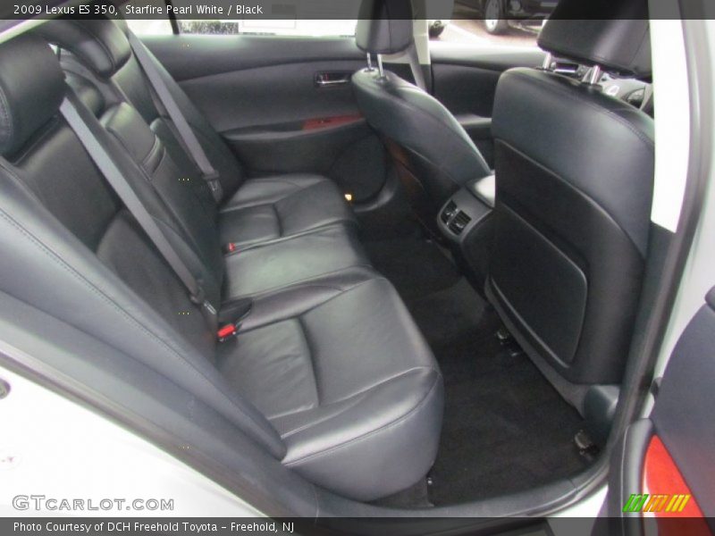 Starfire Pearl White / Black 2009 Lexus ES 350