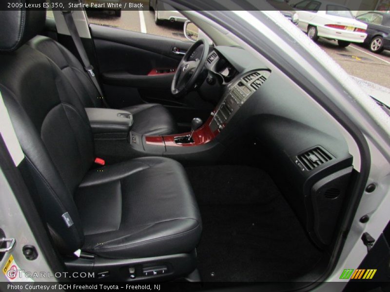 Starfire Pearl White / Black 2009 Lexus ES 350