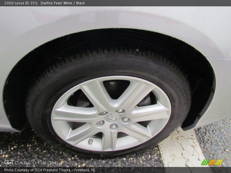 Starfire Pearl White / Black 2009 Lexus ES 350