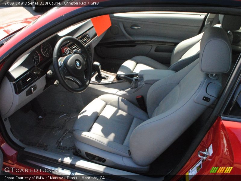 Front Seat of 2009 3 Series 328i Coupe