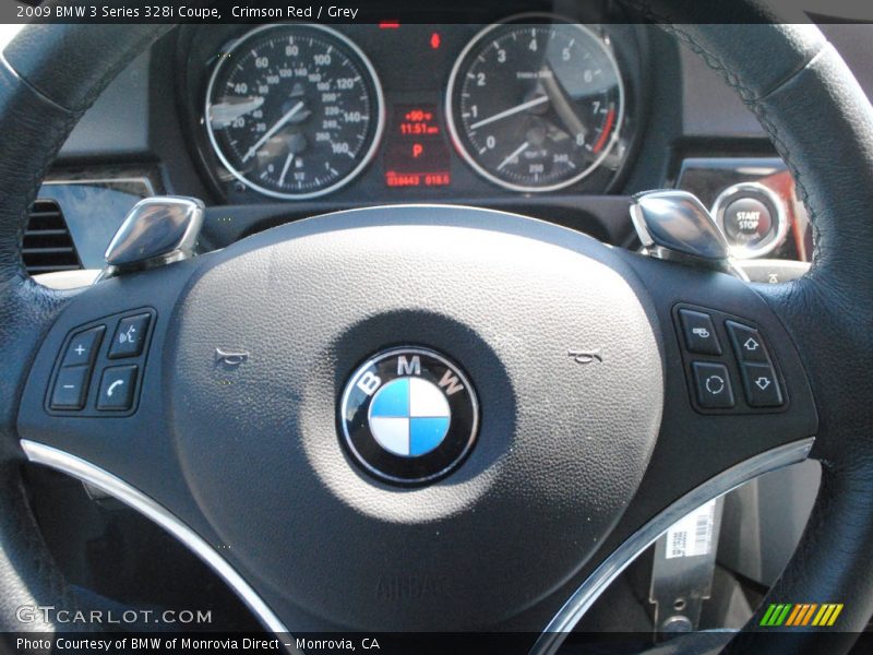 Controls of 2009 3 Series 328i Coupe