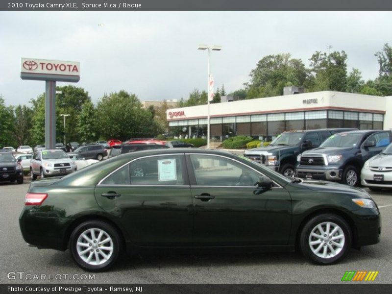 Spruce Mica / Bisque 2010 Toyota Camry XLE