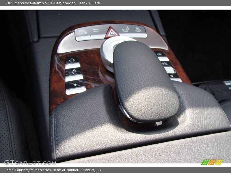 Black / Black 2009 Mercedes-Benz S 550 4Matic Sedan