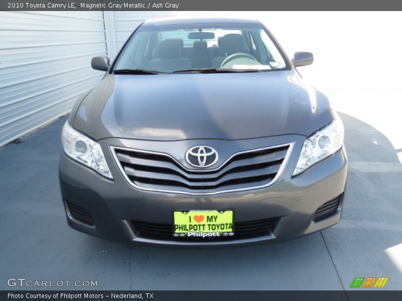 Magnetic Gray Metallic / Ash Gray 2010 Toyota Camry LE