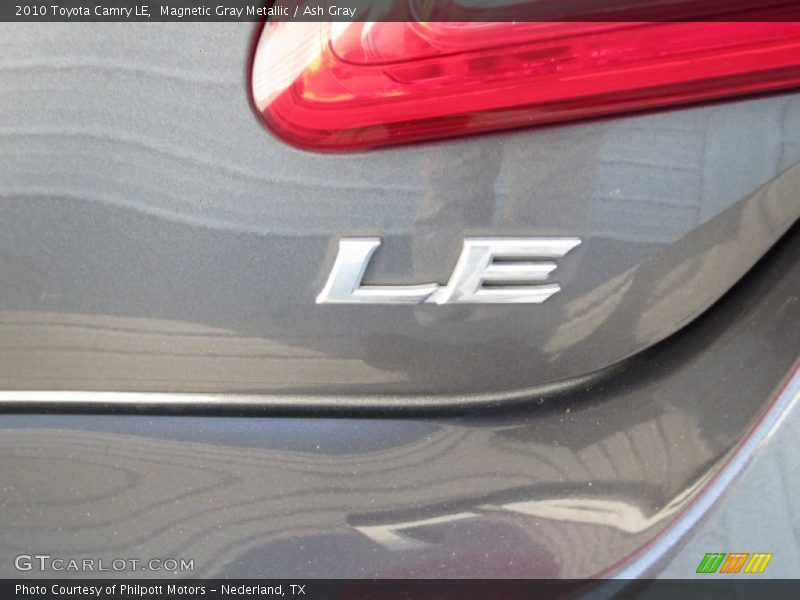 Magnetic Gray Metallic / Ash Gray 2010 Toyota Camry LE