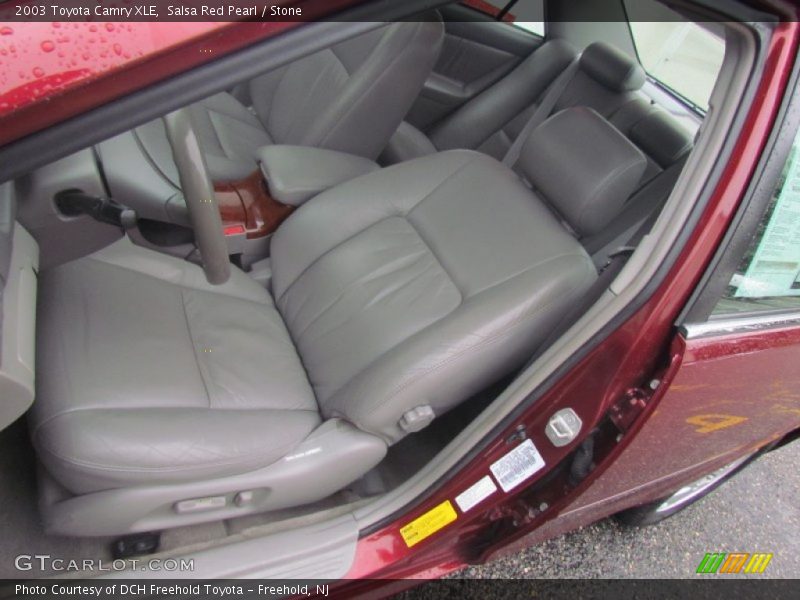 Salsa Red Pearl / Stone 2003 Toyota Camry XLE