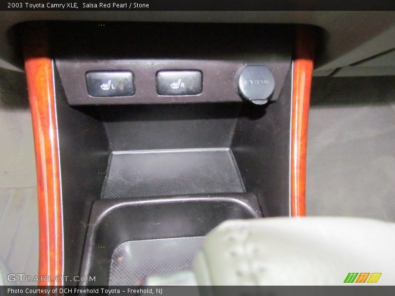 Salsa Red Pearl / Stone 2003 Toyota Camry XLE