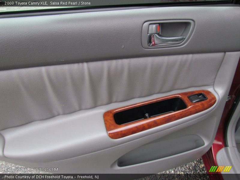 Salsa Red Pearl / Stone 2003 Toyota Camry XLE