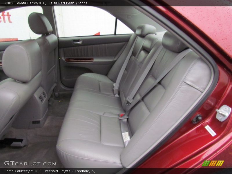Salsa Red Pearl / Stone 2003 Toyota Camry XLE