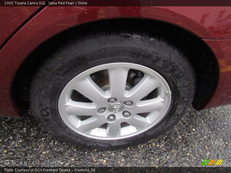 Salsa Red Pearl / Stone 2003 Toyota Camry XLE