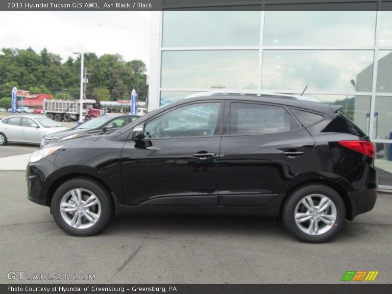 Ash Black / Black 2013 Hyundai Tucson GLS AWD