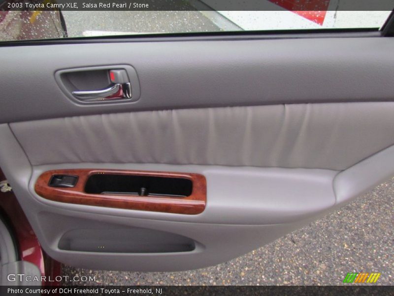 Salsa Red Pearl / Stone 2003 Toyota Camry XLE