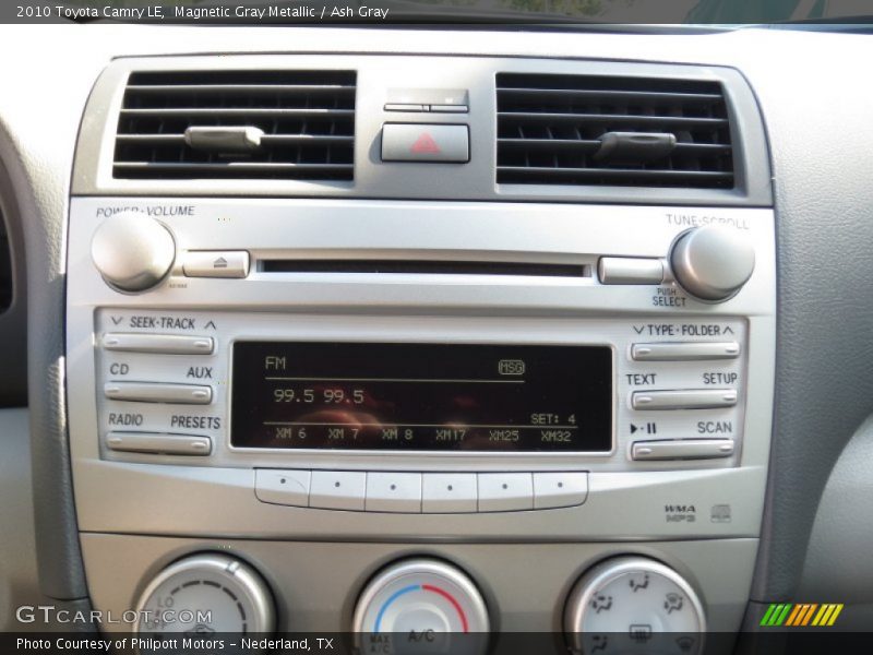 Magnetic Gray Metallic / Ash Gray 2010 Toyota Camry LE