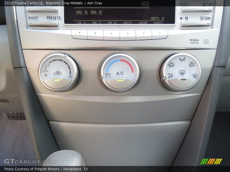 Magnetic Gray Metallic / Ash Gray 2010 Toyota Camry LE