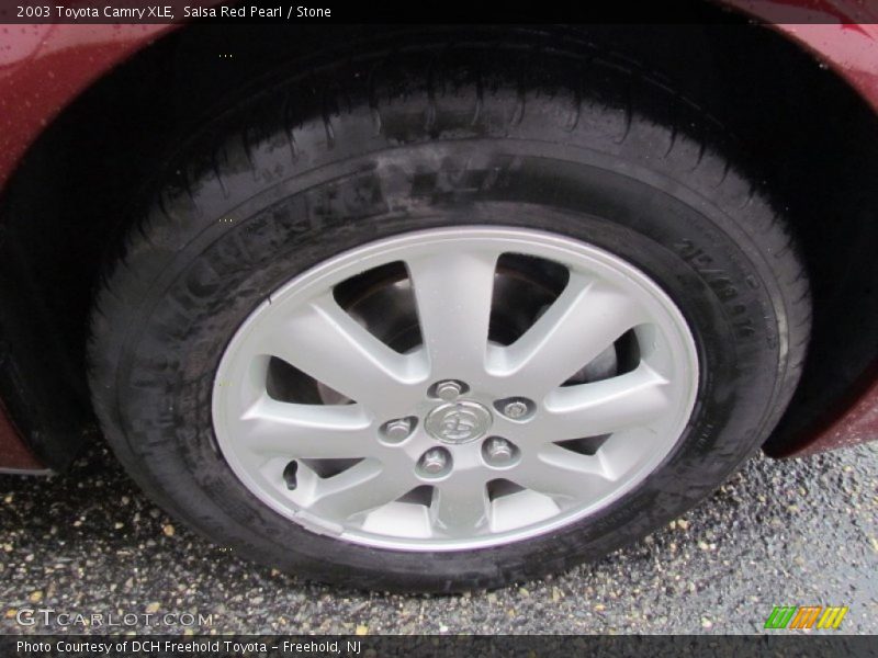 Salsa Red Pearl / Stone 2003 Toyota Camry XLE