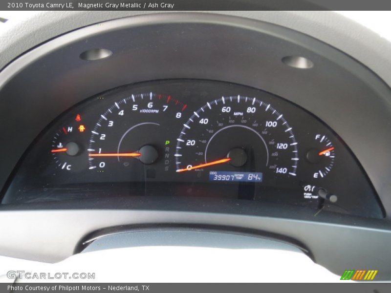 Magnetic Gray Metallic / Ash Gray 2010 Toyota Camry LE