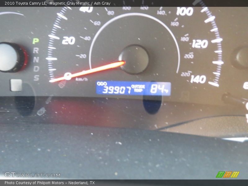 Magnetic Gray Metallic / Ash Gray 2010 Toyota Camry LE
