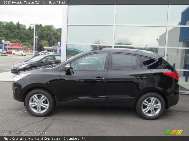 Ash Black / Black 2013 Hyundai Tucson GLS
