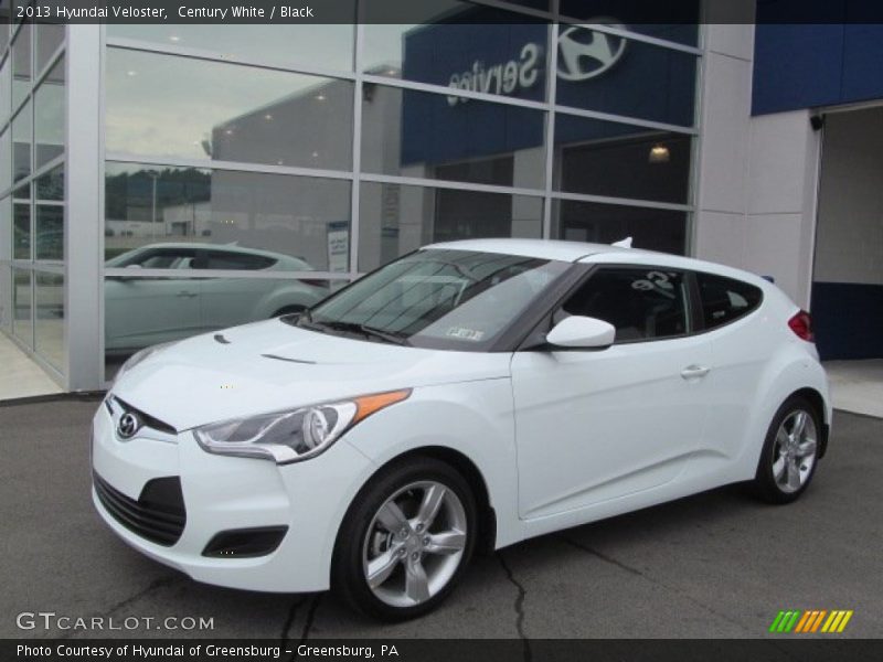 Century White / Black 2013 Hyundai Veloster