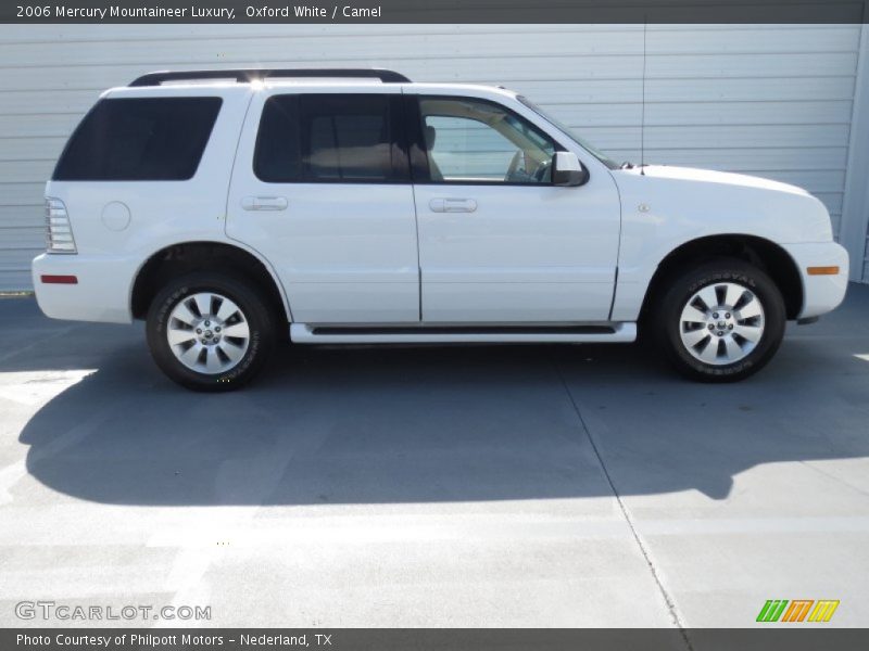 Oxford White / Camel 2006 Mercury Mountaineer Luxury