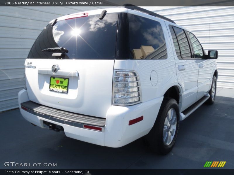 Oxford White / Camel 2006 Mercury Mountaineer Luxury