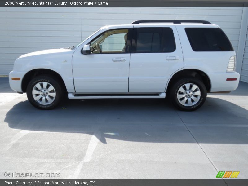 Oxford White / Camel 2006 Mercury Mountaineer Luxury