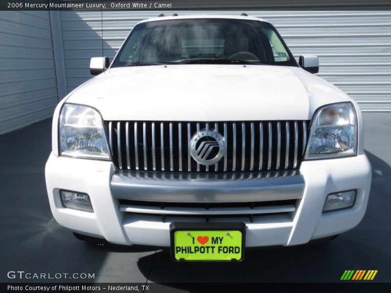 Oxford White / Camel 2006 Mercury Mountaineer Luxury