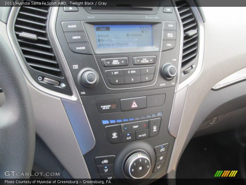 Controls of 2013 Santa Fe Sport AWD