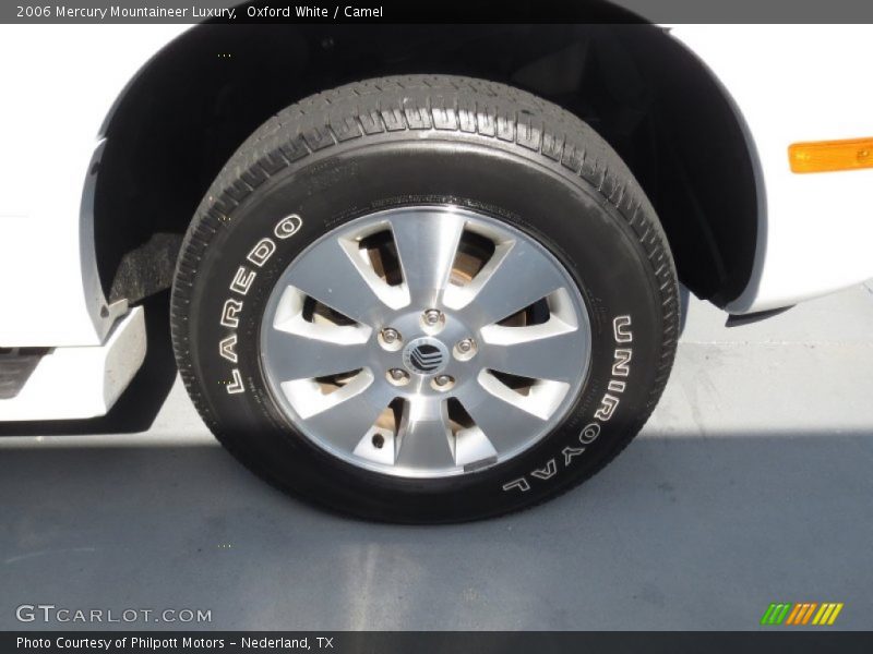 Oxford White / Camel 2006 Mercury Mountaineer Luxury