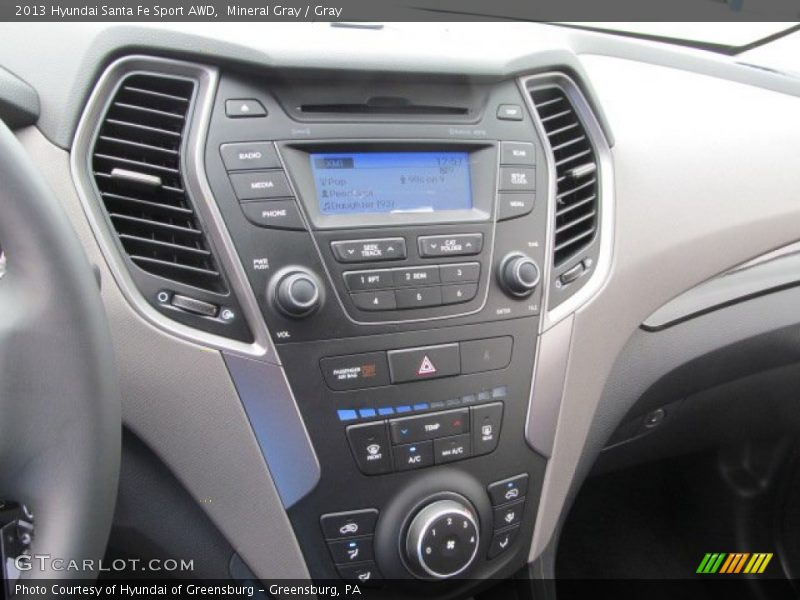 Controls of 2013 Santa Fe Sport AWD